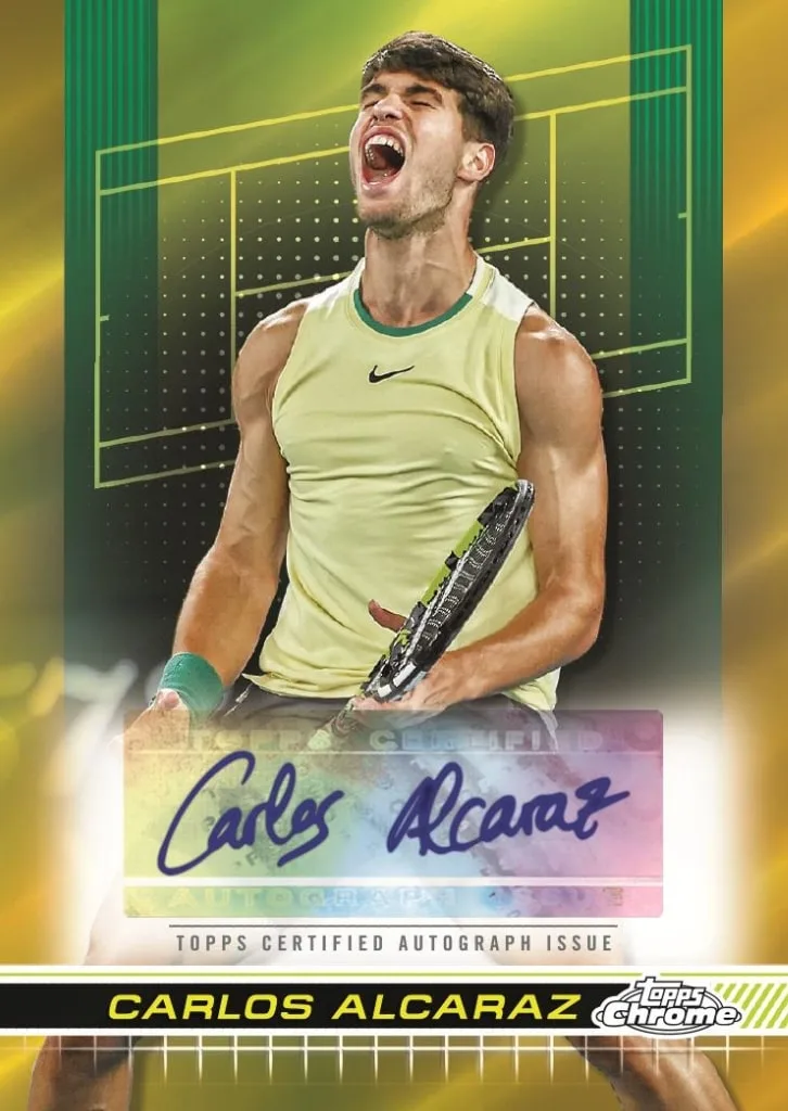 Checklist Spotlight 2024 Topps Chrome Tennis Checklist Spotlight